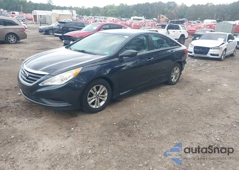 2014 Hyundai Sonata Gls from USA, damaged, VIN 5NPEB4AC6EH896797